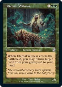 Eternal Witness - Time Spiral: Remastered - Magic: The Gathering card