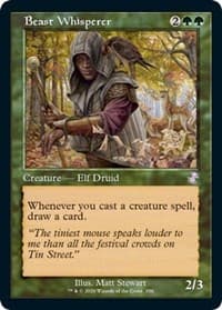Beast Whisperer - Time Spiral: Remastered - Magic: The Gathering card