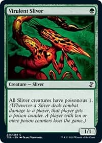 Virulent Sliver - Time Spiral: Remastered - Magic: The Gathering card