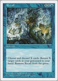Recall - Fifth Edition - Magic: The Gathering card