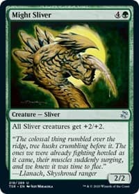 Might Sliver - Time Spiral: Remastered - Magic: The Gathering card