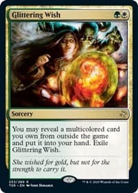 Glittering Wish - Time Spiral: Remastered - Magic: The Gathering card