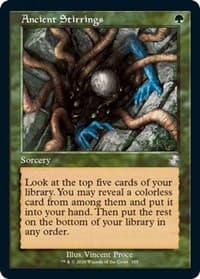 Ancient Stirrings - Time Spiral: Remastered - Magic: The Gathering card