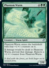 Phantom Wurm - Time Spiral: Remastered - Magic: The Gathering card