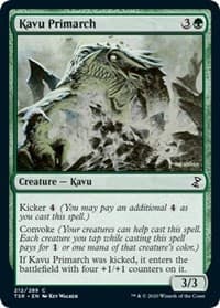 Kavu Primarch - Time Spiral: Remastered - Magic: The Gathering card