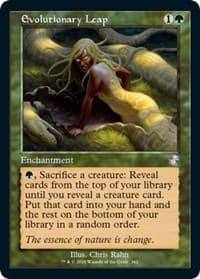 Evolutionary Leap - Time Spiral: Remastered - Magic: The Gathering card