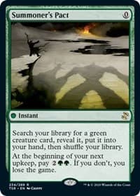 Summoner's Pact - Time Spiral: Remastered - Magic: The Gathering card