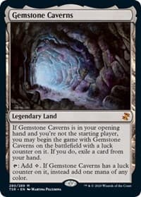 Gemstone Caverns - Time Spiral: Remastered - Magic: The Gathering card