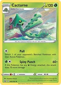 Cacturne - SWSH05: Battle Styles - Pokemon card