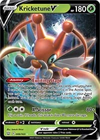 Kricketune V - SWSH05: Battle Styles - Pokemon card