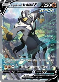 Rapid Strike Urshifu V (Alternate Full Art) - SWSH05: Battle Styles - Pokemon card