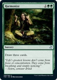 Harmonize - Time Spiral: Remastered - Magic: The Gathering card
