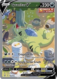 Tyranitar V (Alternate Full Art) - SWSH05: Battle Styles - Pokemon card