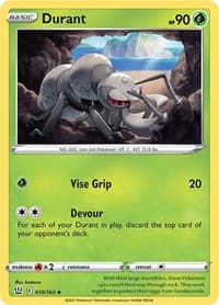 Durant - SWSH05: Battle Styles - Pokemon card