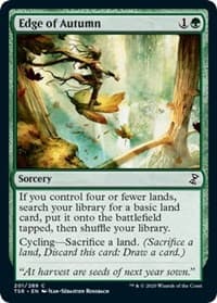 Edge of Autumn - Time Spiral: Remastered - Magic: The Gathering card