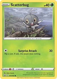 Scatterbug - SWSH05: Battle Styles - Pokemon card