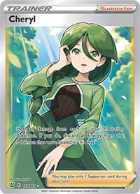 Cheryl (Full Art) - SWSH05: Battle Styles - Pokemon card