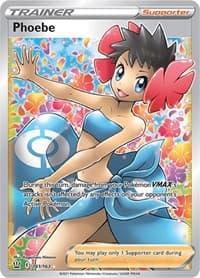 Phoebe (Full Art) - SWSH05: Battle Styles - Pokemon card