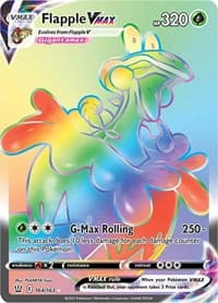 Flapple VMAX (Secret) - SWSH05: Battle Styles - Pokemon card