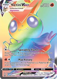 Victini VMAX (Secret) - SWSH05: Battle Styles - Pokemon card