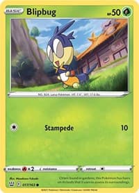 Blipbug - SWSH05: Battle Styles - Pokemon card