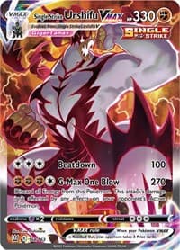Single Strike Urshifu VMAX (Alternate Art Secret) - SWSH05: Battle Styles - Pokemon card