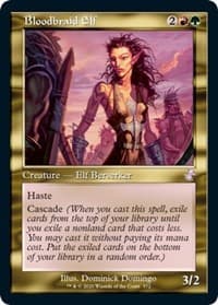 Bloodbraid Elf - Time Spiral: Remastered - Magic: The Gathering card