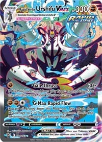 Rapid Strike Urshifu VMAX (Alternate Art Secret) - SWSH05: Battle Styles - Pokemon card