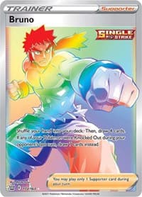 Bruno (Secret) - SWSH05: Battle Styles - Pokemon card