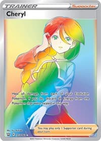 Cheryl (Secret) - SWSH05: Battle Styles - Pokemon card