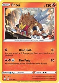 Entei - SWSH05: Battle Styles - Pokemon card