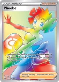 Phoebe (Secret) - SWSH05: Battle Styles - Pokemon card