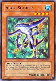 Abyss Soldier (Capsule Monster Coliseum) - Yu-Gi-Oh! Video Game Promotional Cards - YuGiOh card