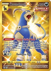 Houndoom (Secret) - SWSH05: Battle Styles - Pokemon card