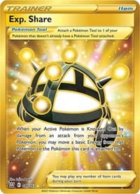 Exp. Share (Secret) - SWSH05: Battle Styles - Pokemon card