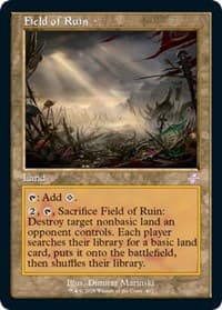 Field of Ruin - Time Spiral: Remastered - Magic: The Gathering card