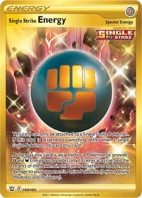 Single Strike Energy (Secret) - SWSH05: Battle Styles - Pokemon card
