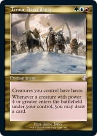 Temur Ascendancy - Time Spiral: Remastered - Magic: The Gathering card