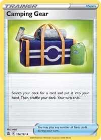 Camping Gear - SWSH05: Battle Styles - Pokemon card