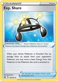 Exp. Share - SWSH05: Battle Styles - Pokemon card