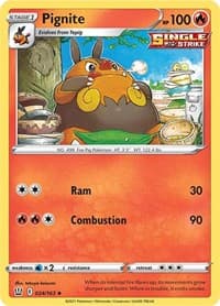 Pignite - SWSH05: Battle Styles - Pokemon card