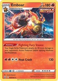 Emboar - SWSH05: Battle Styles - Pokemon card