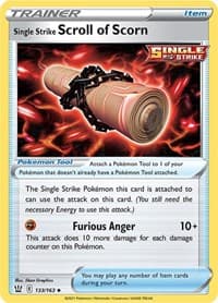 Single Strike Scroll of Scorn - SWSH05: Battle Styles - Pokemon card