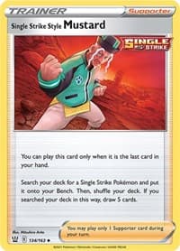 Single Strike Style Mustard - SWSH05: Battle Styles - Pokemon card