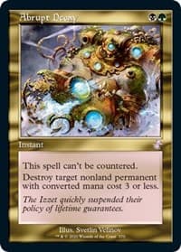 Abrupt Decay - Time Spiral: Remastered - Magic: The Gathering card