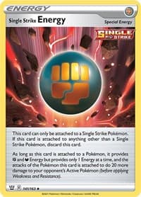 Single Strike Energy - SWSH05: Battle Styles - Pokemon card
