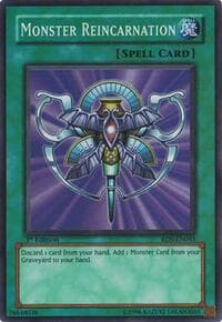 Monster Reincarnation - Rise of Destiny - YuGiOh card