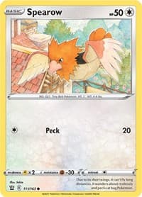 Spearow - SWSH05: Battle Styles - Pokemon card