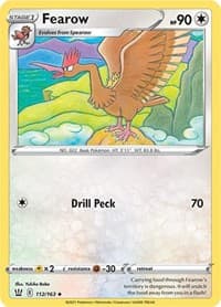 Fearow - SWSH05: Battle Styles - Pokemon card
