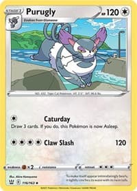 Purugly - SWSH05: Battle Styles - Pokemon card